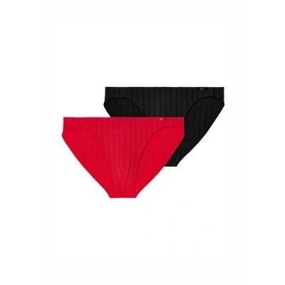 Afbeelding van HOM 2ER PACK Slip, Heren, Maat: Small, Schwarz rot