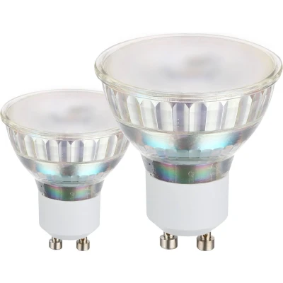 Afbeelding van EGLO Set van 2 led GU10 lampen, reflectorlampen, elk 4,8 watt (komt overeen met 35 watt), 400 lumen, warmwit, 3000 Kelvin, Ø 5 cm