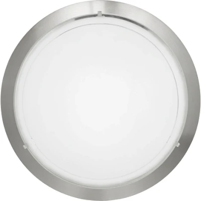 Afbeelding van EGLO Planet 1 Plafond en Wandlamp E27 Ø 29 cm Zilver/Wit