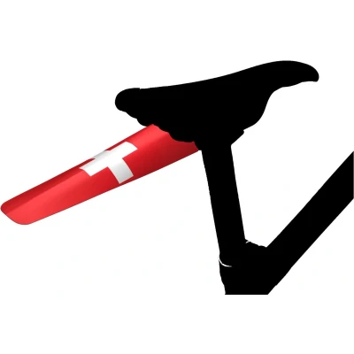 Afbeelding van Velox Spatbord WK wit met blauw rood zwart geel groen