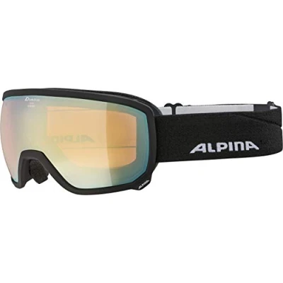 Afbeelding van Alpina Scarabeo Q Lite OTG Skibril Zwart Categorie 2