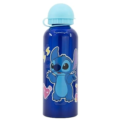 Afbeelding van Lilo &amp; Stitch Aluminium Drinkbeker Schoolbeker Drinkfles Fles Beker Disney 530ml.
