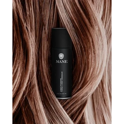 Afbeelding van Mane UK Haarverdichtingsspray voor donker kastanjebruin haaruitval en het camoufleren van de wortels