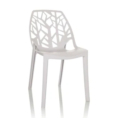 Afbeelding van Shell stoel ARTIFO TRI WIT