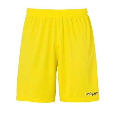Afbeelding van Uhlsport Center Basic Short Heren Geel / Zwart Maat: M