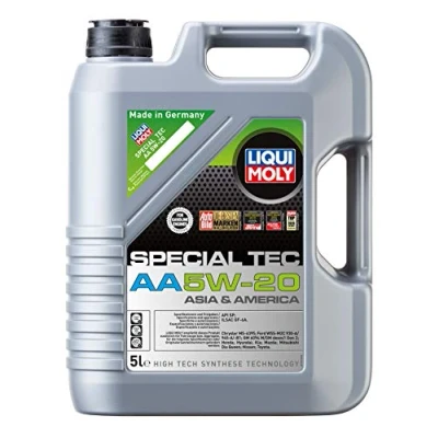 Afbeelding van Liqui Moly Special Tec AA 5W 20 5L Motorolie 7532 MITSUBISHI: ASX Off Road, Lancer 8 Limousine, COLT 6, TOYOTA: Auris Hatchback, Aygo, Estate
