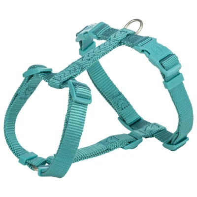Afbeelding van Trixie Hondentuig Premium H Tuig Aqua Blauw 60 87X2,5 CM