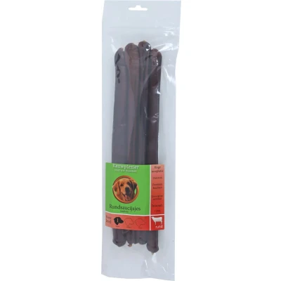 Afbeelding van Natuurlijke Snack saucijzen rund medium zak a 4 stuks Gebr de boon