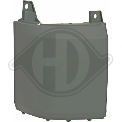 Afbeelding van DIEDERICHS 2274067 Plaat, bumper Links achter VOLKSWAGEN: Transporter 6