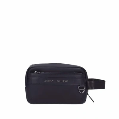 Afbeelding van Armani Exchange Beauty Case voor heren, zwart, zwart
