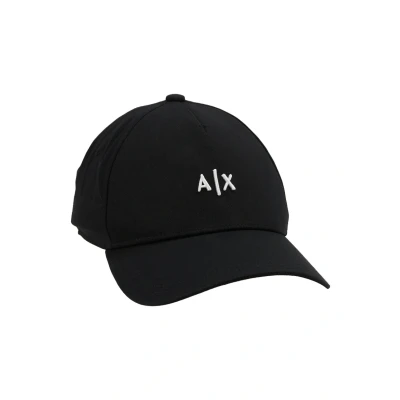 Afbeelding van Armani Exchange Baseball HAT Pet, Maat: One Size, Nero/bianco