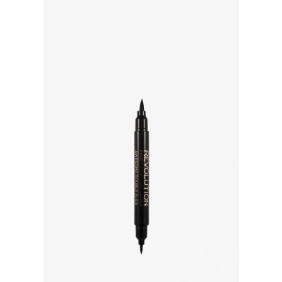 Afbeelding van Makeup Revolution Thick &amp; thin dual Liquid Eyeliner Eyeliner, Maat: 1 ml,