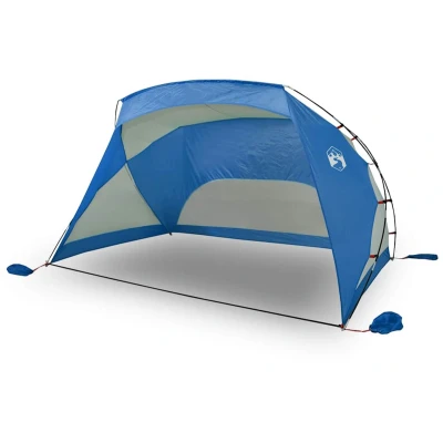 Afbeelding van Strandtent 274x178x170/148 cm 185T taft azuurblauw