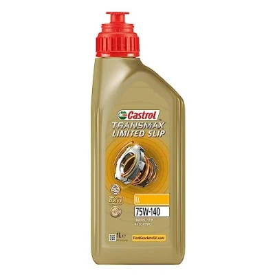 Afbeelding van CASTROL Transmax Limited Slip LL 15F1E4 Kardanasolie 1 75W 140 API GL 5 BMW: 2 Coupe, Saloon, 3 MERCEDES BENZ: E Class T modell, Vito Mixto
