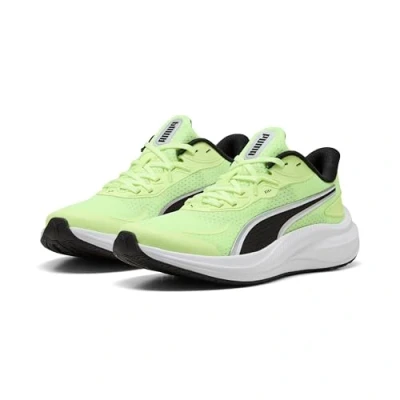 Afbeelding van Puma Skyrocket LITE 2 Unisex Trail hardloopschoenen voor kinderen, Maat: 38.5, Fizzy light/black Kunststof/ textiel