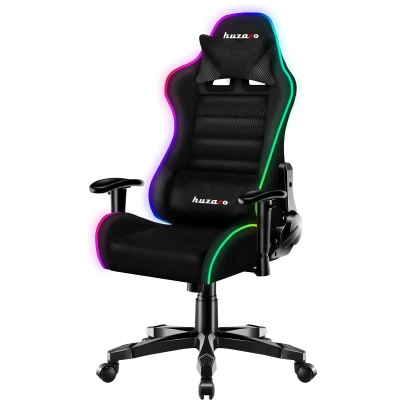 Afbeelding van Huzaro Ranger 6.0 RGB Universele gamestoel Kuipzitje Zwart
