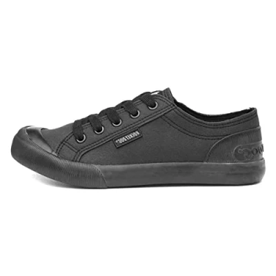 Image de Rocket Dog Femme Jazzin Baskets, Noir Fable Black A00, 39 EU