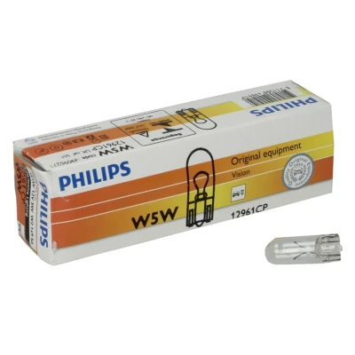 Afbeelding van Philips 12961CP 5W Wedgebase 10st. ds 0730515