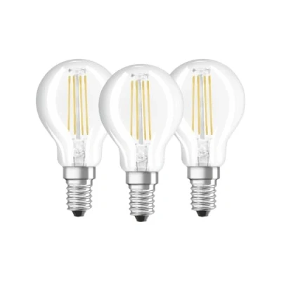 Image de Osram LED retrofit classic p 40 4w/827 230 fl e14 pack de 3 pcs 4058075819337 Eclairage Lampe