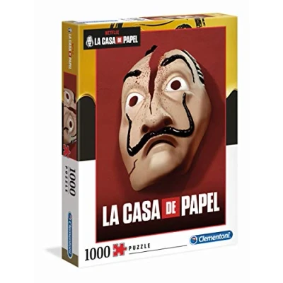 Afbeelding van Clementoni Legpuzzel Netflix La Casa De Papel puzzel Dalí 1000 Stukjes, volwassenen