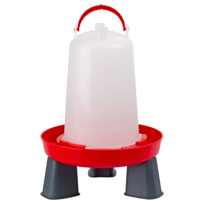 Afbeelding van Olba Drinkbak Met Pootjes Rood 1.5 l