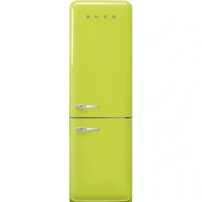 Afbeelding van Smeg FAB32RLI5 koel vriescombinatie Vrijstaand 331 l D Limoen Frigo