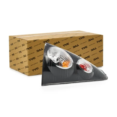 Afbeelding van TYC 11 11779 01 2 Achterlicht rechts Zwart Zonder lamphouder PEUGEOT: 107 Hatchback, CITROËN: C1 I