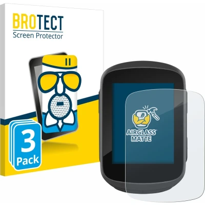 Afbeelding van BROTECT Screenprotector voor Garmin Edge 130 Plus Folie Beschermfolie Beschermglas matte (3 Stuks)