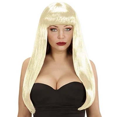 Afbeelding van Widmann Jaren 80 &amp; 90 Kostuum Pruik, Fashion Blond Carnavalskleding Verkleedkleding