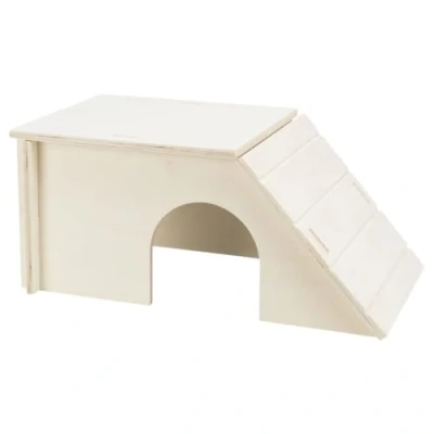 Afbeelding van TRIXIE Knaagdierenhuis Bent 51x24x33 cm hout