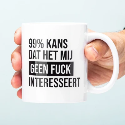 Afbeelding van 99% Kans Mok
