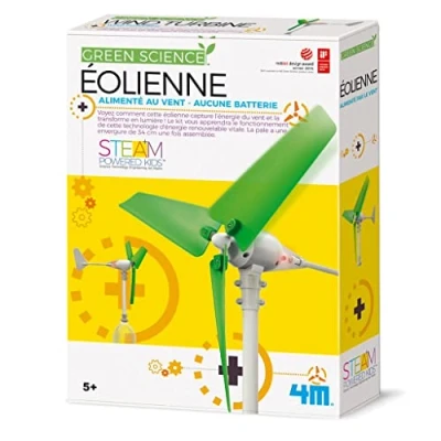 Afbeelding van 4M Kidzlabs GREEN SCIENCE/Eco Engineering: windturbine/ f r a n s t l i g e verpakking