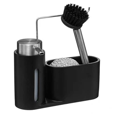 Afbeelding van 5Five Zeepdispenser gootsteen organizer incl. accessoires