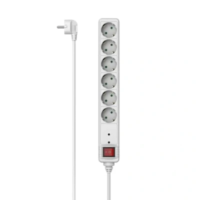 Afbeelding van Hama, Stekkerdoos, 00223152 Intelligente stekkerdoos 6 AC uitgangen 1,4 m 3680 W (6 x, 1.40 m)