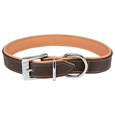 Afbeelding van Trixie Active Comfort halsband leer 30 mm x 47 54 cm