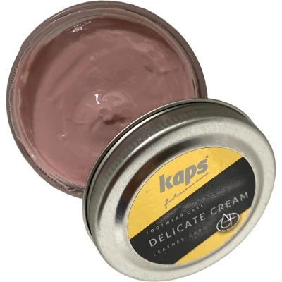 Afbeelding van Kaps Schoencreme schoensmeer verzorgt het leer en geeft glans (143) Licht Paars 50ml