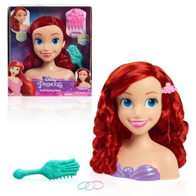 Afbeelding van Disney Princess Small Styling Head Ariel (8 l verpakking)