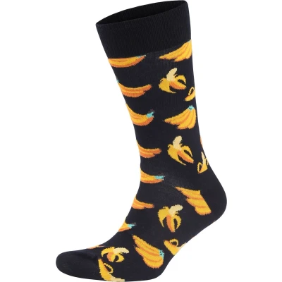 Afbeelding van Happy Socks sokken Banana maat 41 46 Halfhoge Katoen Suitable Herenkleding