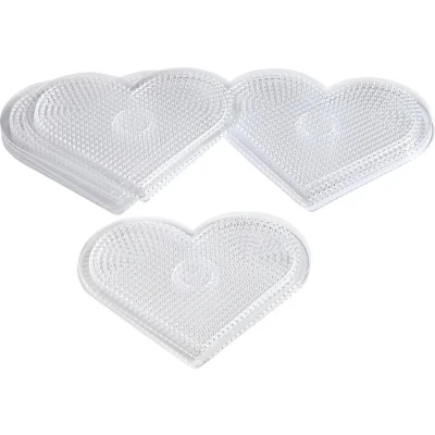 Afbeelding van Onderplaat, h: 15 cm, 10 stuks, transparant