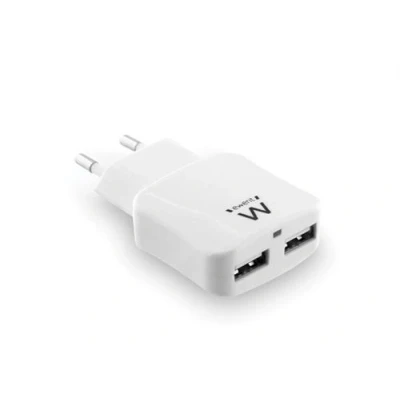 Image de Chargeur mural 2 en 1 Ewent EW1302 5V 2.4A 12W