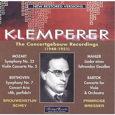 Afbeelding van Klemperer Conducts Mozart