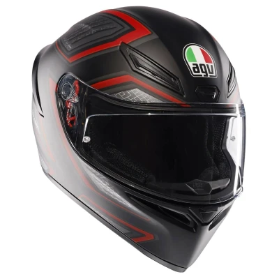 Image de AGV K1 S casque intégral Sling mat noir/rouge XL