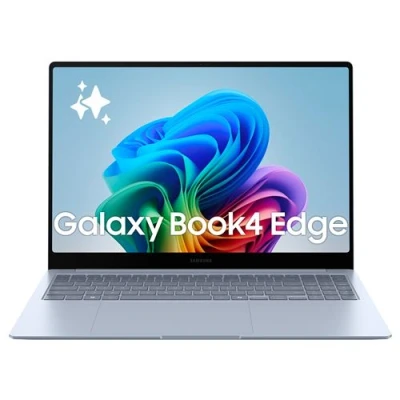 Image de Ordinateur Portable avec écran tacile Samsung Galaxy Book4 Edge 16&quot; Qualcomm Snapdragon 16 Go RAM 512 SSD Gris Glacier Azerty Français