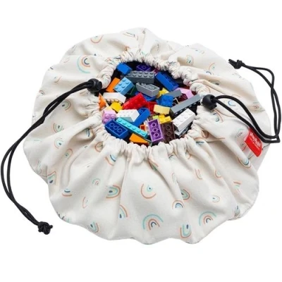 Afbeelding van Play&amp;go opbergzak mini rainbow