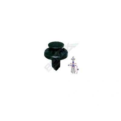 Afbeelding van ROMIX C40286 Clip, sier /beschermingslijst