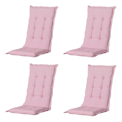 Afbeelding van Madison Kussen lage rug Panama sage 105x50 Roze 4 Stuks