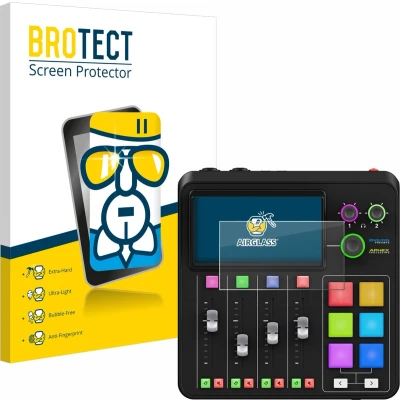 Afbeelding van BROTECT Screenprotector voor Rode Rodecaster Duo Folie Beschermfolie Beschermglas transparant