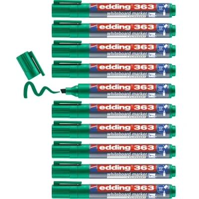 Afbeelding van Edding witbordstiften e 363 groen whiteboardmarker