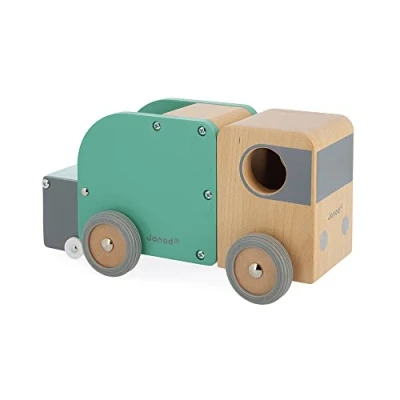 Afbeelding van Janod vuilniswagen
