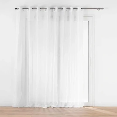 Afbeelding van Kant en klare gordijn van glad voile LISSEA, wit